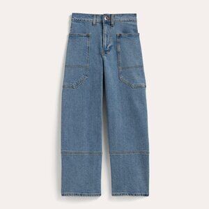 NWT - Everlane Women's Way-High® Gardener Cropped Jean in Shallow Beach, Size 28